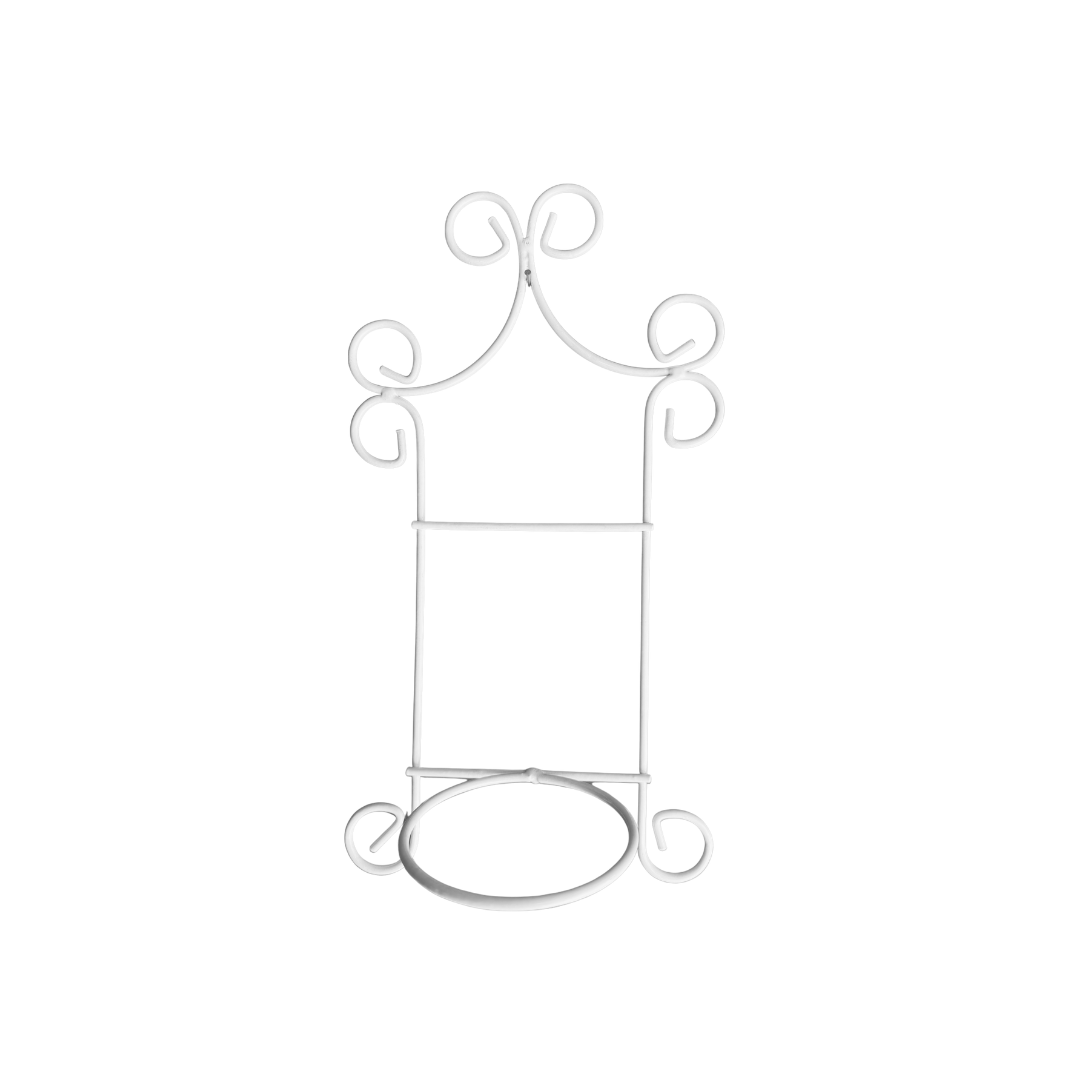 Suporte para Vasos de Plantas Colonial 1 Vaso Branco - Imagem 4
