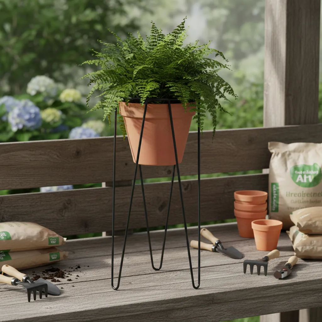 Suporte para Vasos de Plantas Coador Pequeno - Imagem 4